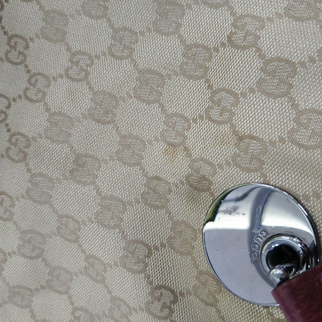 Full Moon Monogram Canvas Beige
