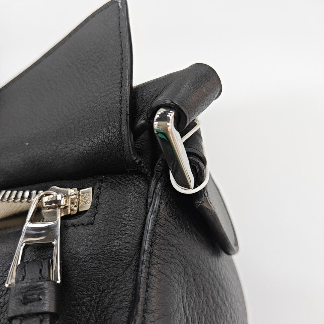 Puzzle Small Calfskin Black