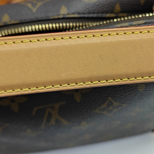 SIDE TRUNK MM Monogram Coated Canvas Brown