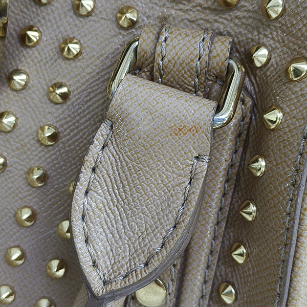 Calfskin Shoulder Bag Brown