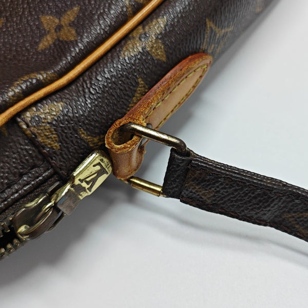 DANUBE Monogram Coated Canvas Brown