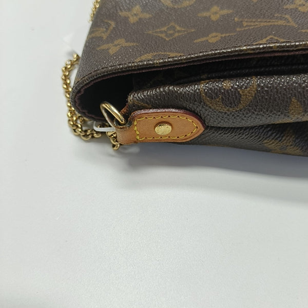 FAVORITE PM Monogram Coated Canvas Brown