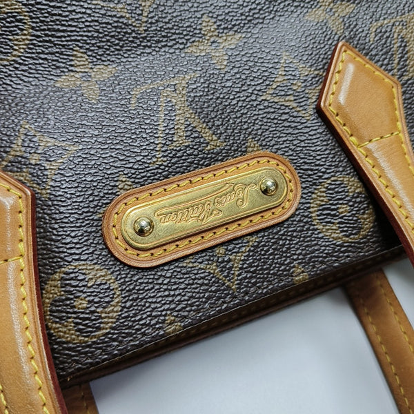 WILSHIRE PM Monogram Coated Canvas Brown