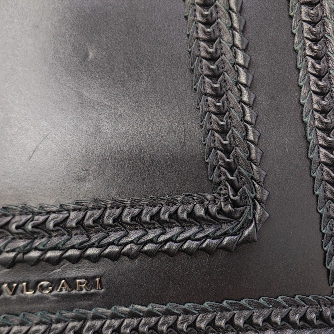 SERPENTI FOREVER Medium Calfskin Black