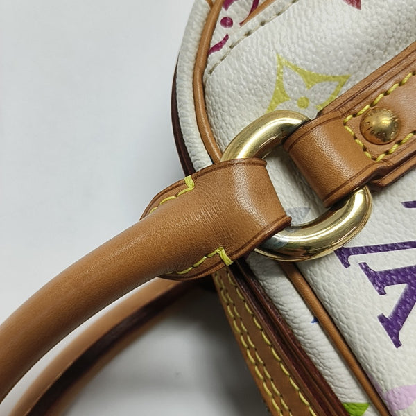 LV × TM PRISCILLA Monogram Coated Canvas White