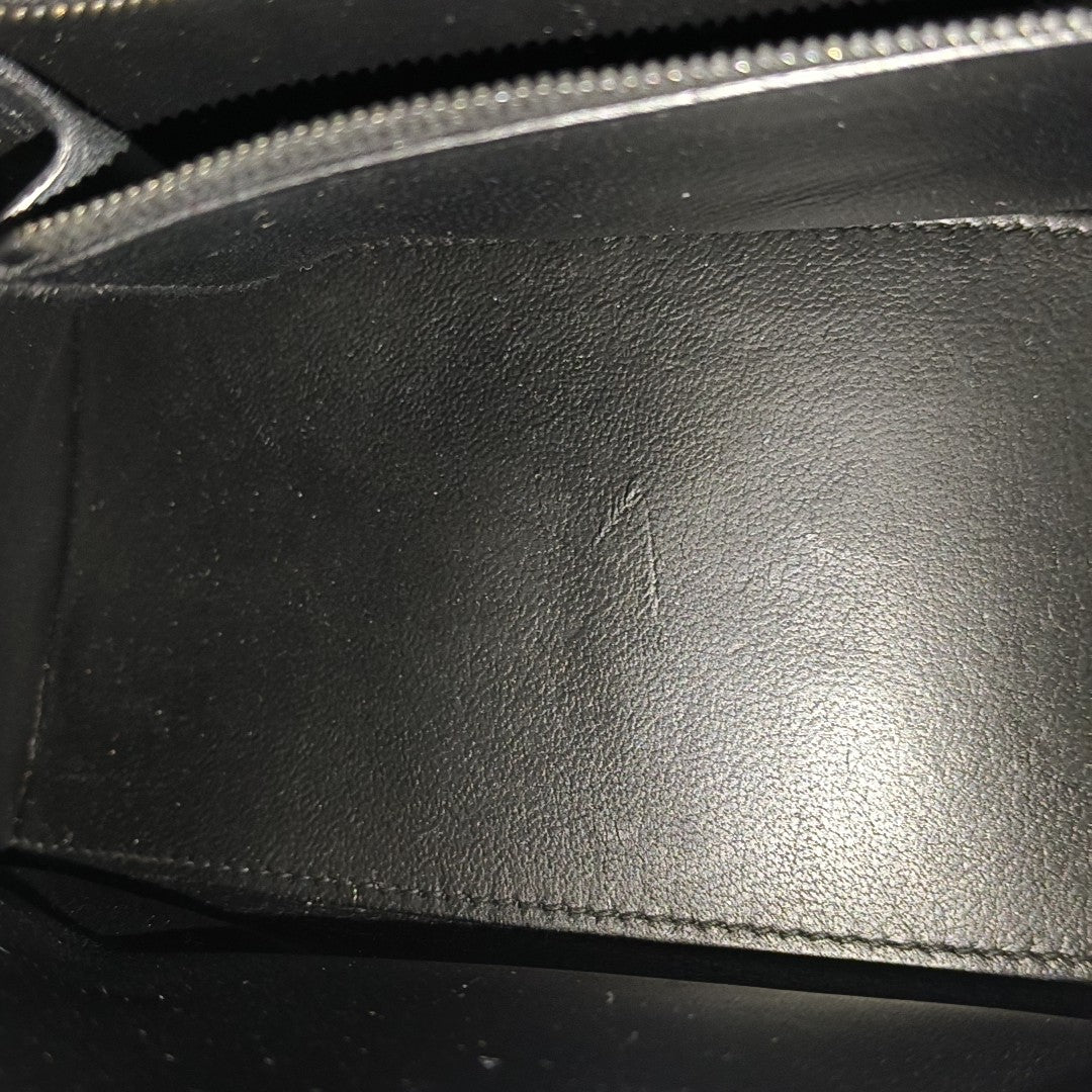 Hourglass S Calfskin Black