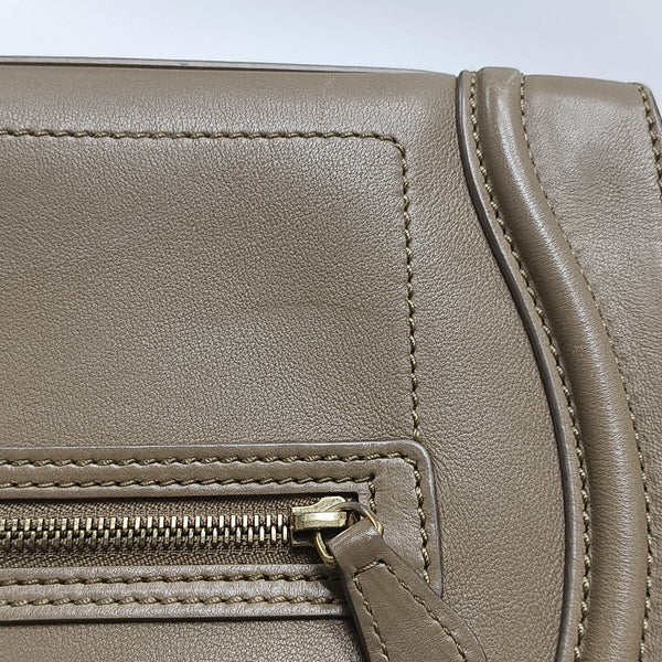 LUGGAGE Calfskin Brown