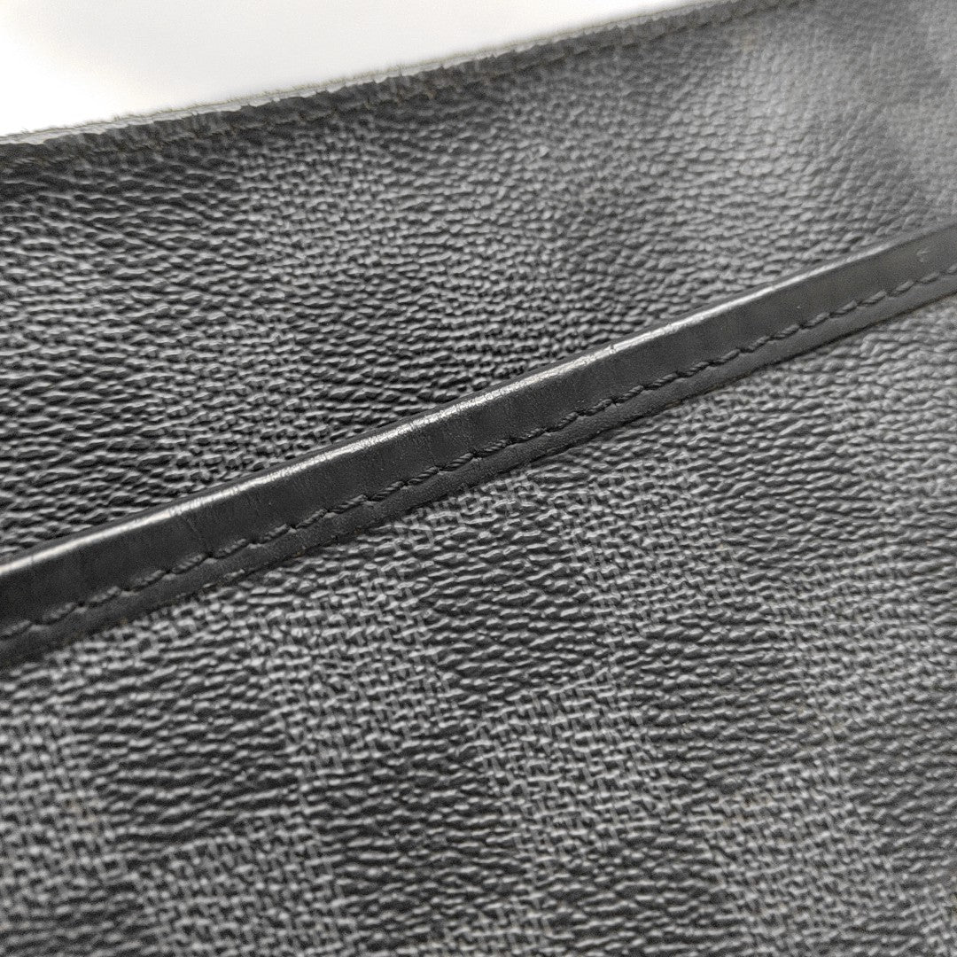 DANIEL Damier Graphite Coated Canvas Gray