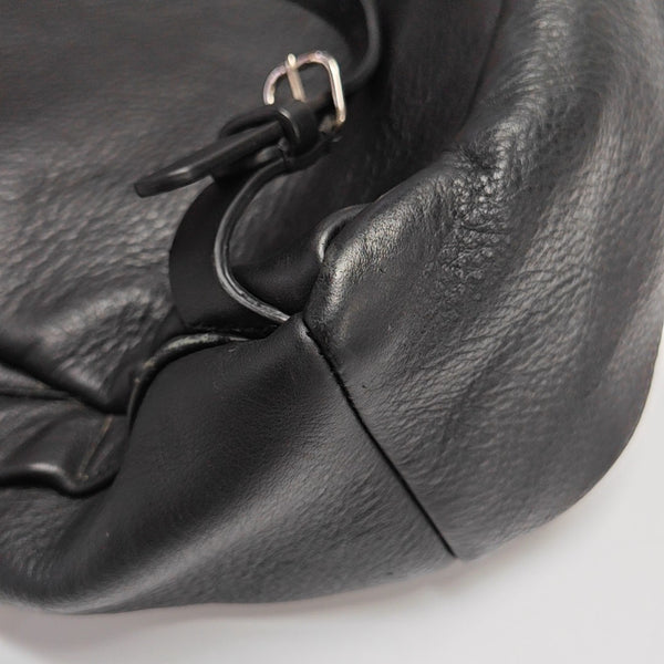Calfskin Backpack Large Black