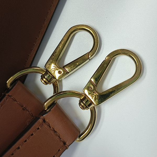DAUPHINE Mini Monogram Coated Canvas Brown