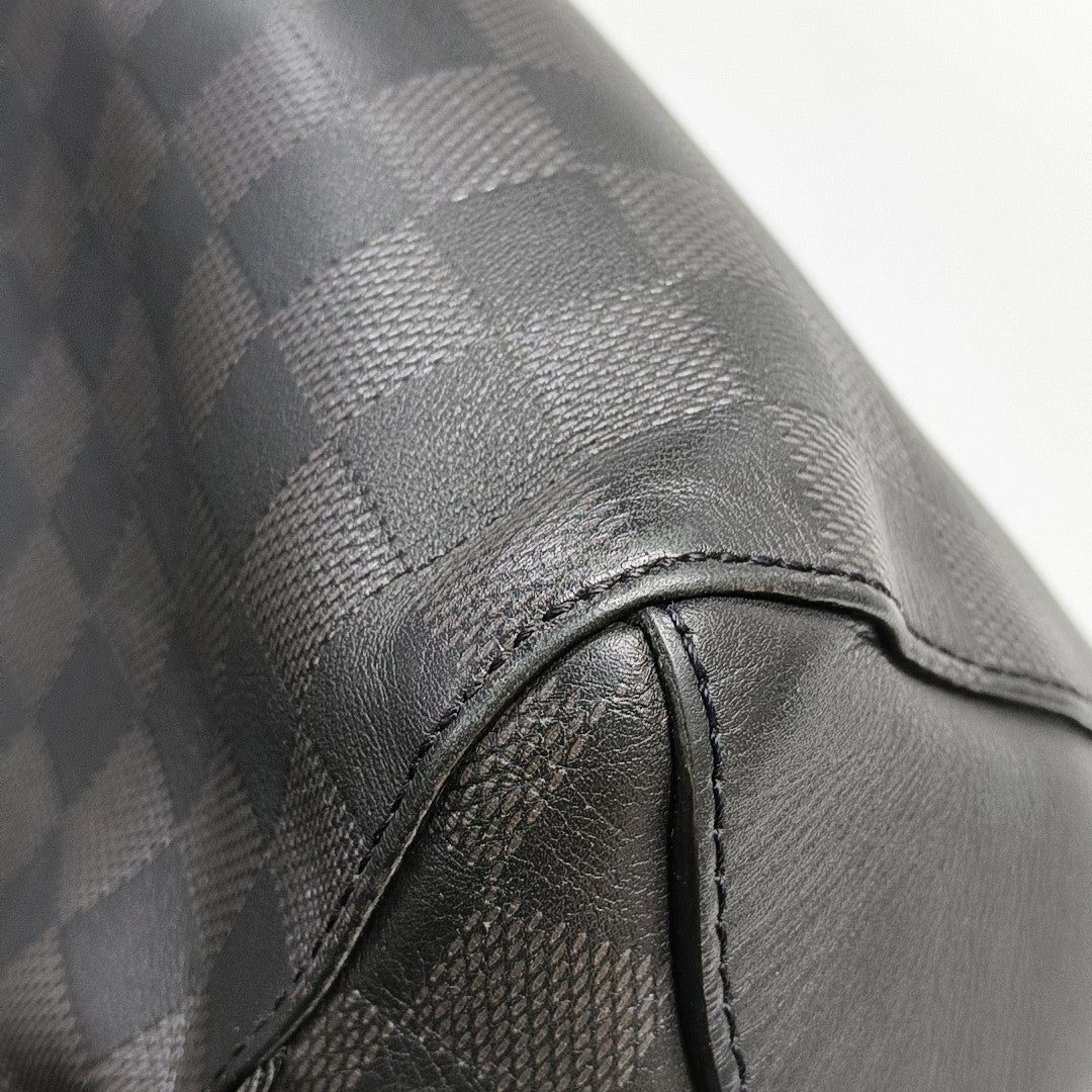 CAMPUS Damier Graphite Calfskin Black