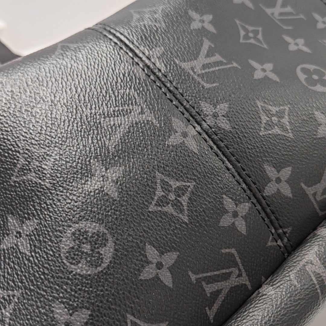 DISCOVERY PM Monogram Coated Canvas Black