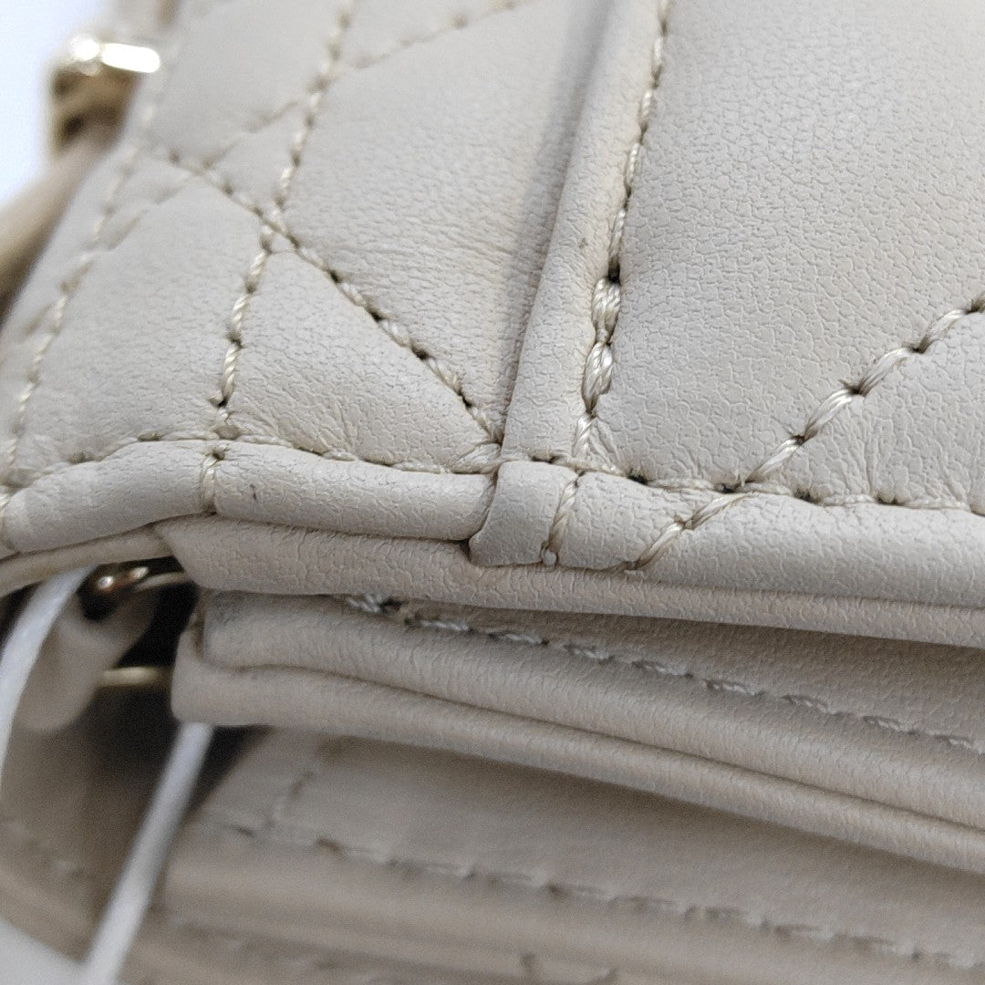 My Dior Mini Cannage Lambskin Beige