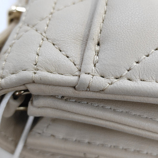 My Dior Mini Cannage Lambskin Beige