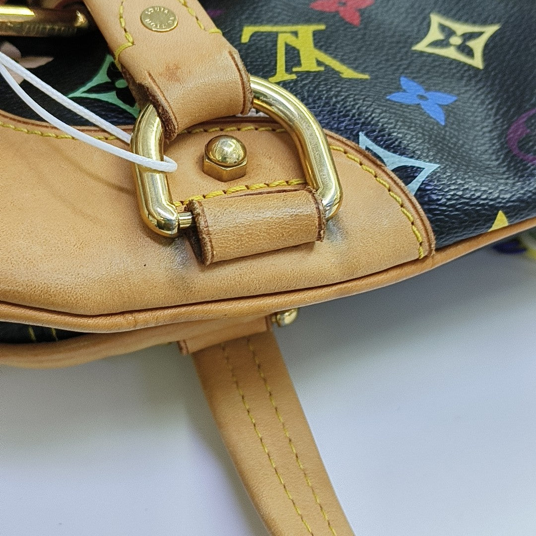 LV × TM CLAUDIA Monogram Coated Canvas Black
