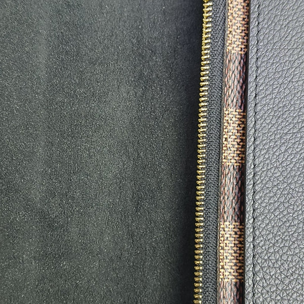 VAVIN Damier Ebene Coated Canvas Brown