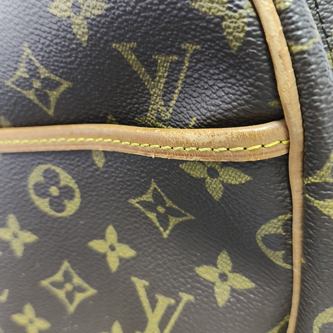 ALIZÉ Monogram Coated Canvas Brown