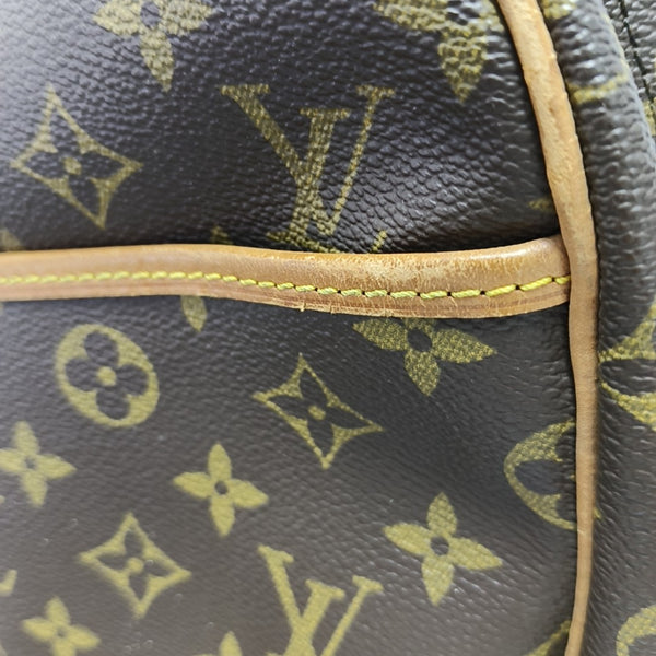 ALIZÉ Monogram Coated Canvas Brown