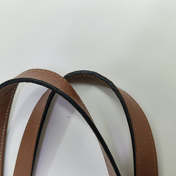 Cushion Small Canvas Brown