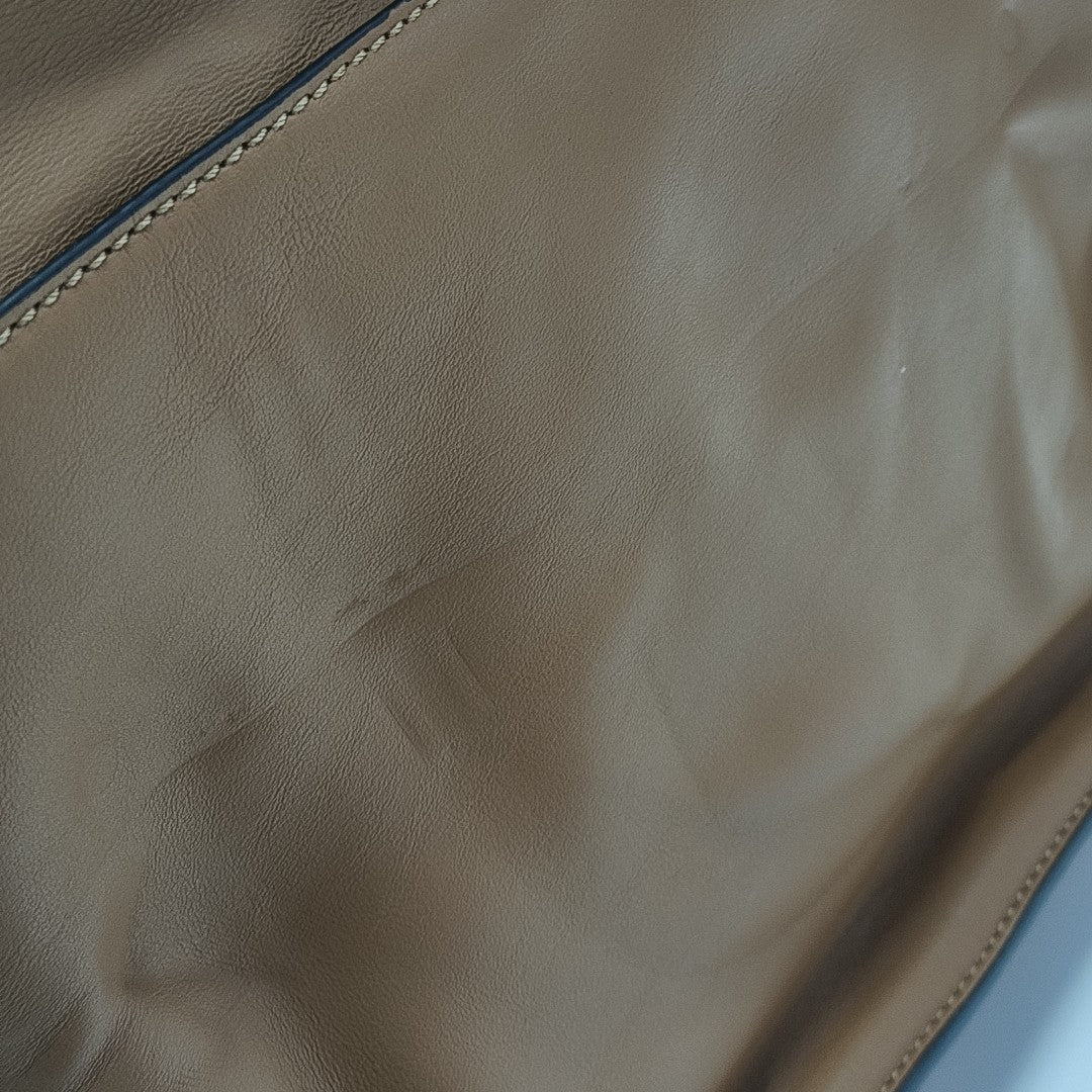 Flip Large Calfskin Brown