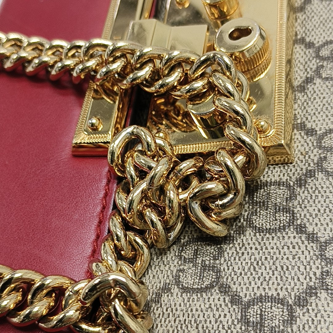Padlock Small Monogram Coated Canvas Multicolor