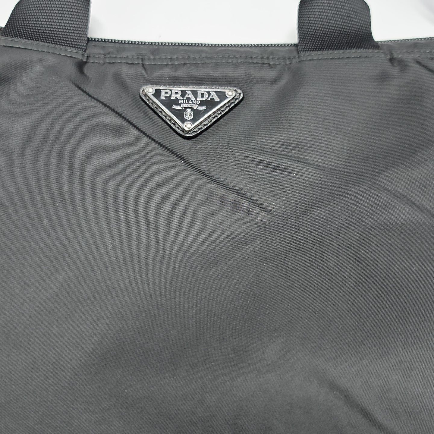 Nylon Tote Bag Black