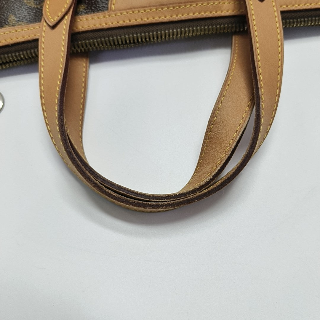PALERMO PM Monogram Coated Canvas Brown