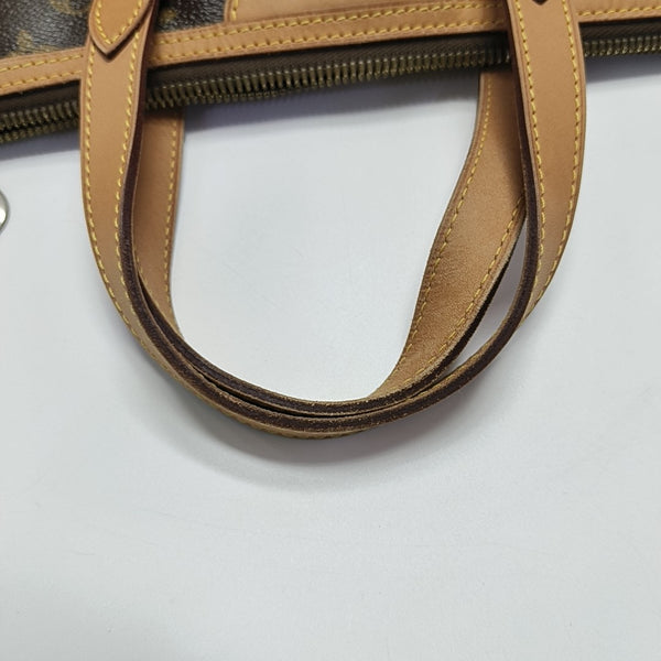 PALERMO PM Monogram Coated Canvas Brown