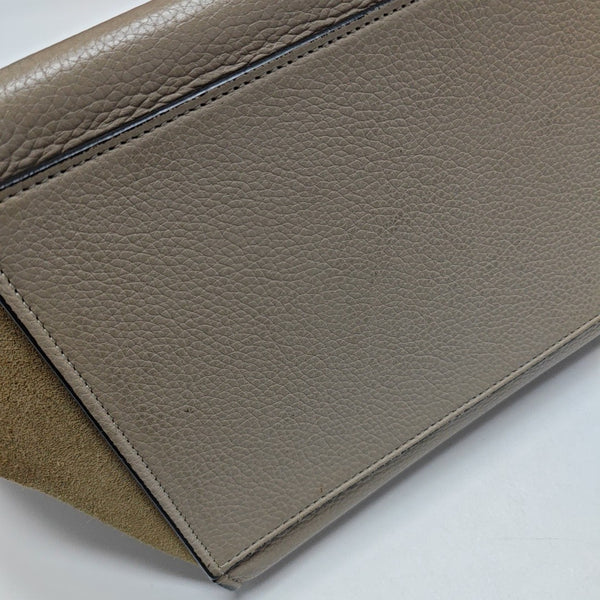 TRAPEZE Small Calfskin Beige