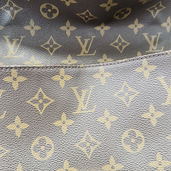 Lona Revestida Monogram marrón Métis MM