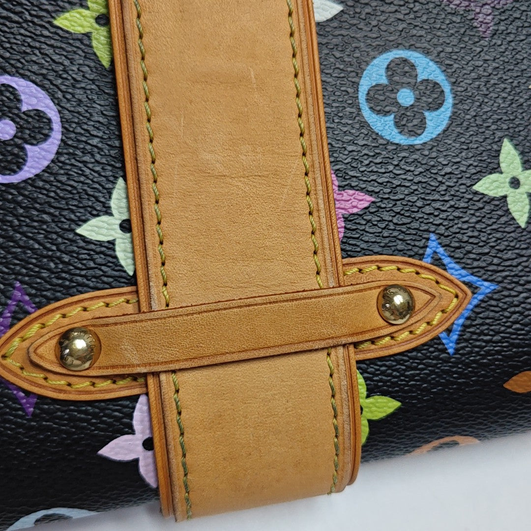 LV × TM SHIRLEY Monogram Coated Canvas Black