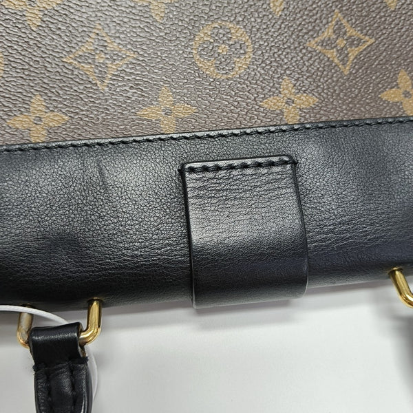 LOCKY BB Monogram Coated Canvas Brown