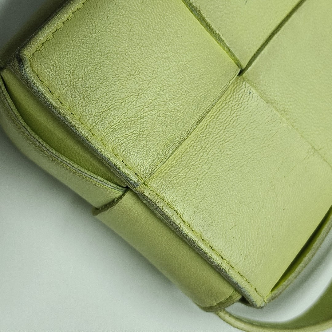 Cassette Mini Lambskin Yellow