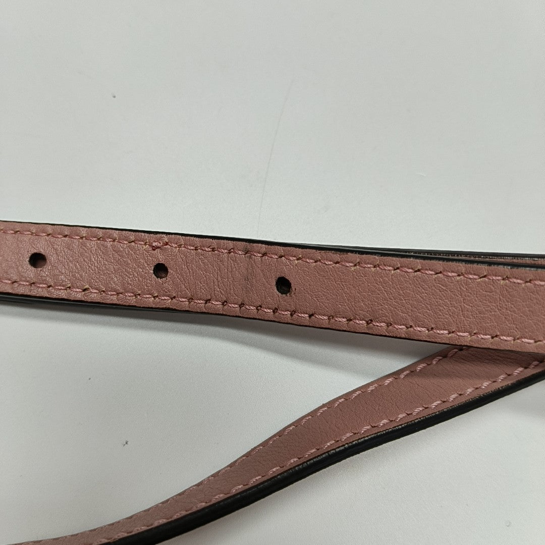 Microguccissima Monogram Calfskin Pink
