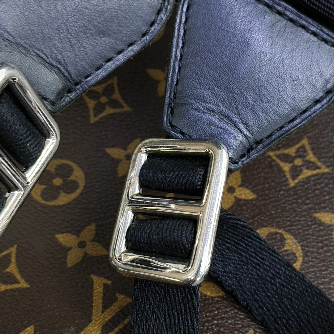 CHRISTOPHER MM Monogram Coated Canvas Brown