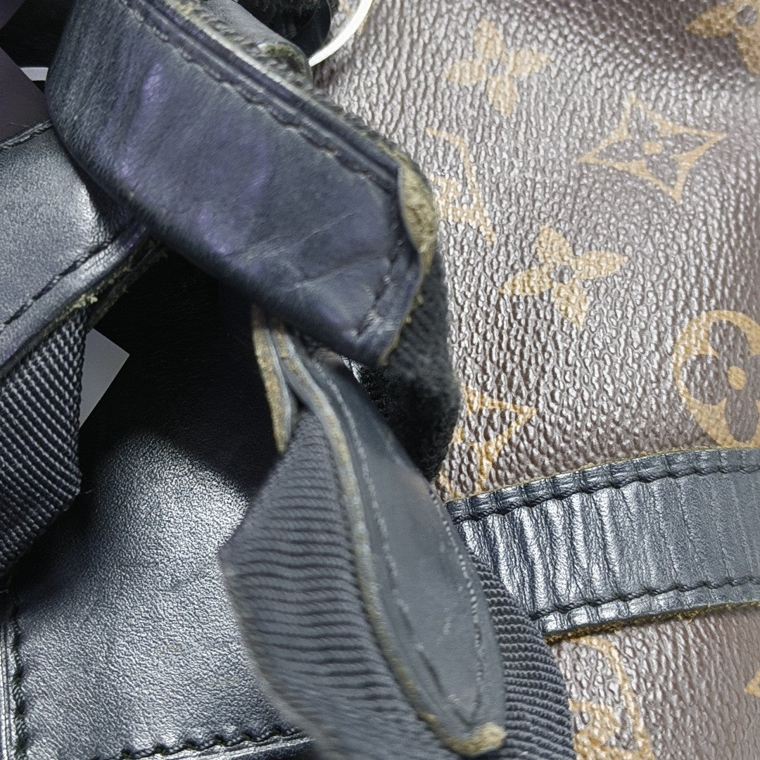 CHRISTOPHER MM Monogram Coated Canvas Brown