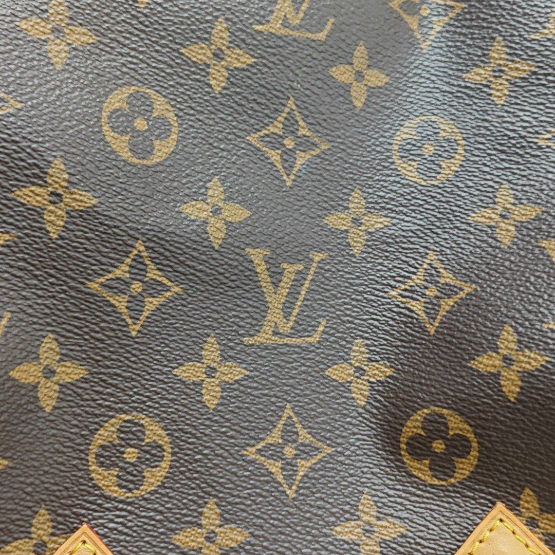 SPEEDY 25 Monogram Coated Canvas Brown