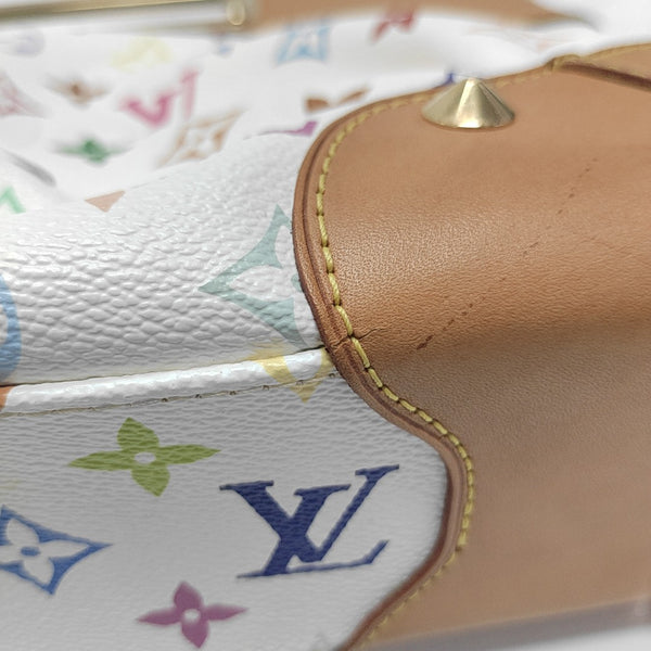LV × TM JUDY MM Monogram Coated Canvas White