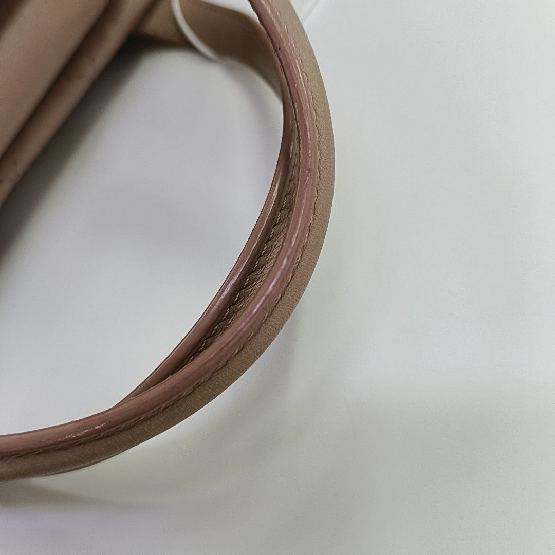 SHIVA Quilted Calfskin Pink