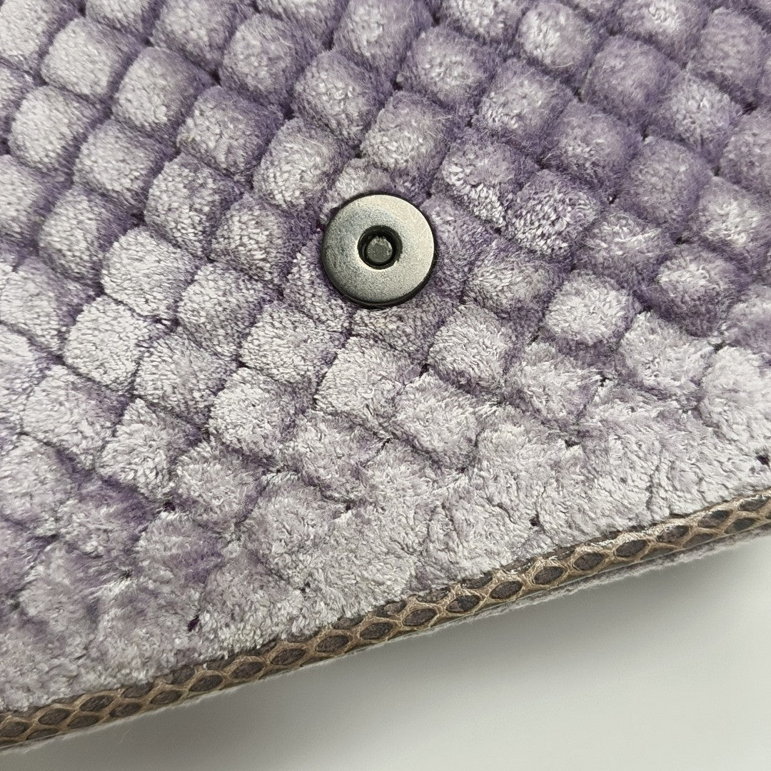 Quilted Velvet Purple