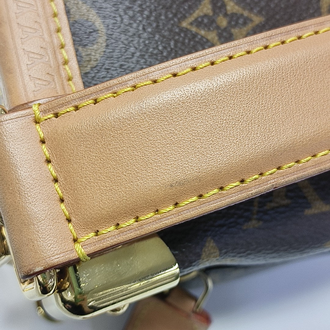 SIDE TRUNK PM Monogram Coated Canvas Brown