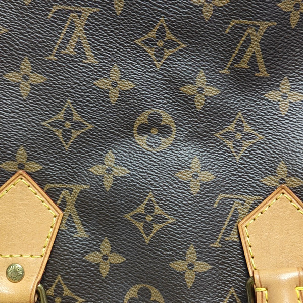SPEEDY 30 Monogram Coated Canvas Brown
