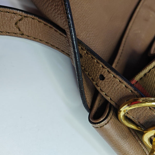 Camberley Derby Large Calfskin Brown