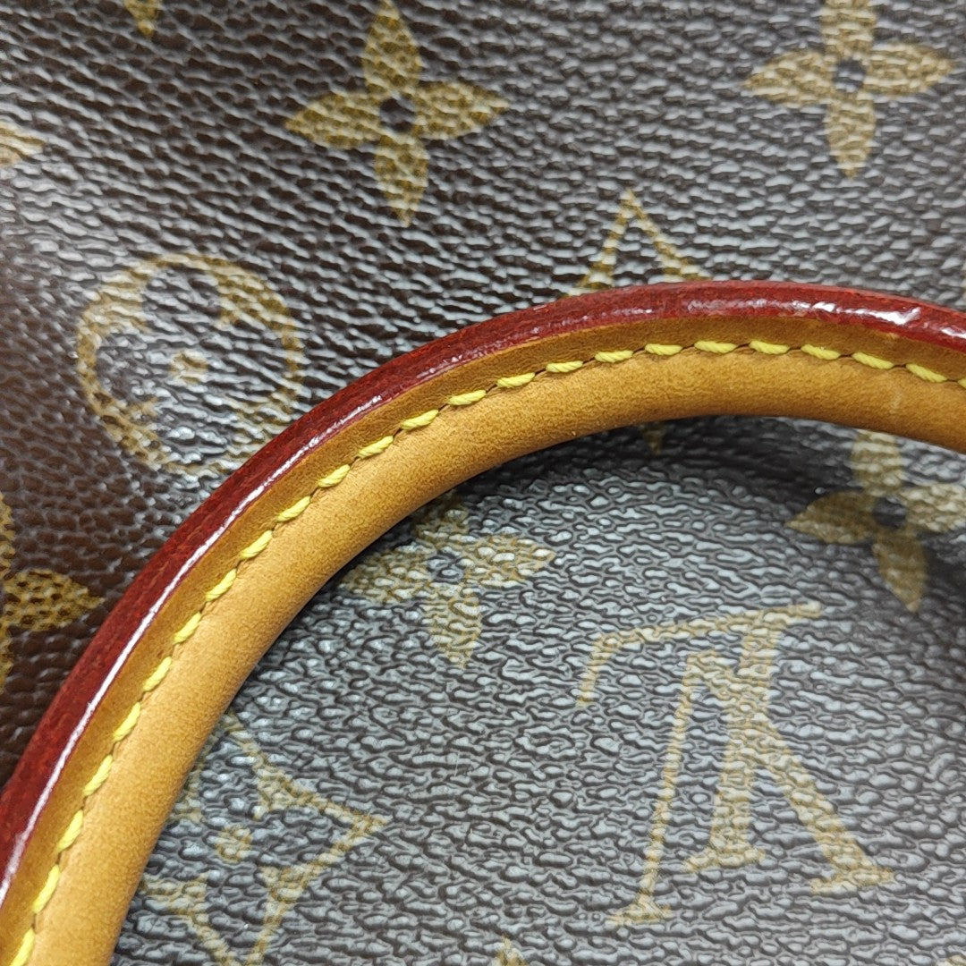 TURENNE Monogram Coated Canvas Brown