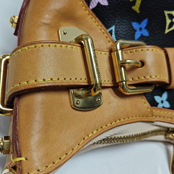 LV × TM GRETA Monogram Coated Canvas Black