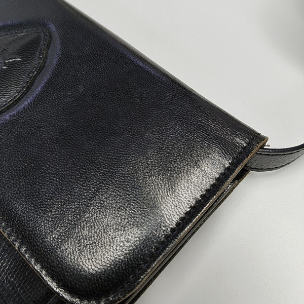 Lambskin Shoulder Bag Black