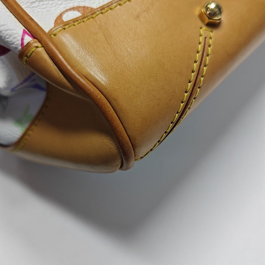 LV × TM CLAUDIA Monogram Coated Canvas White