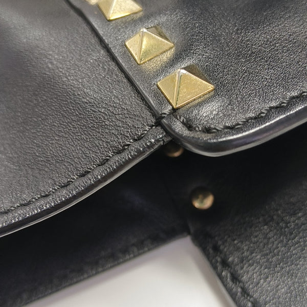 Calfskin Shoulder Bag Black