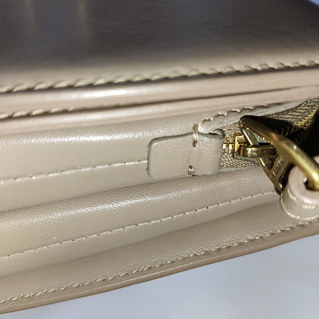 B. Calfskin Brown