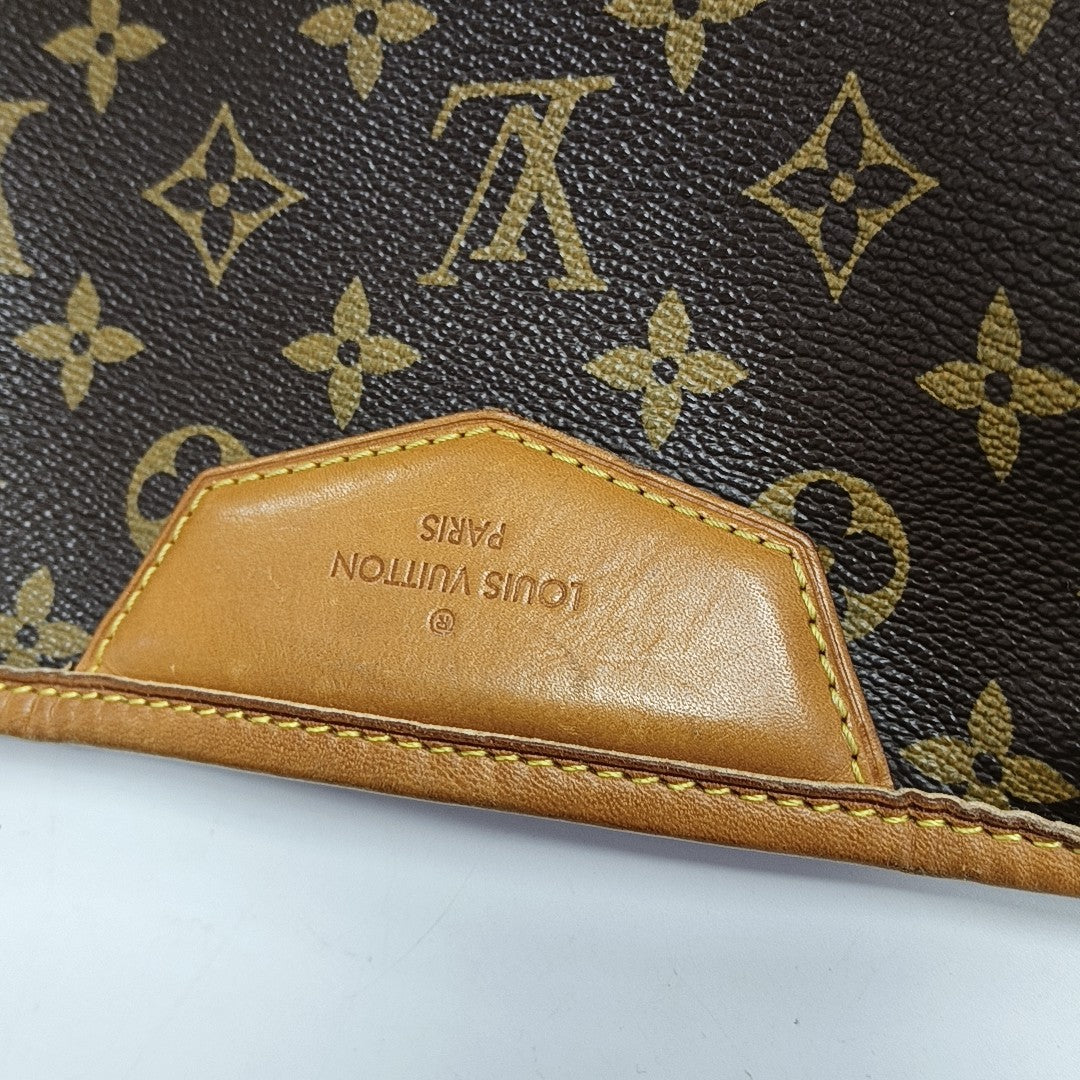 ESTRELA GM Monogram Coated Canvas Brown